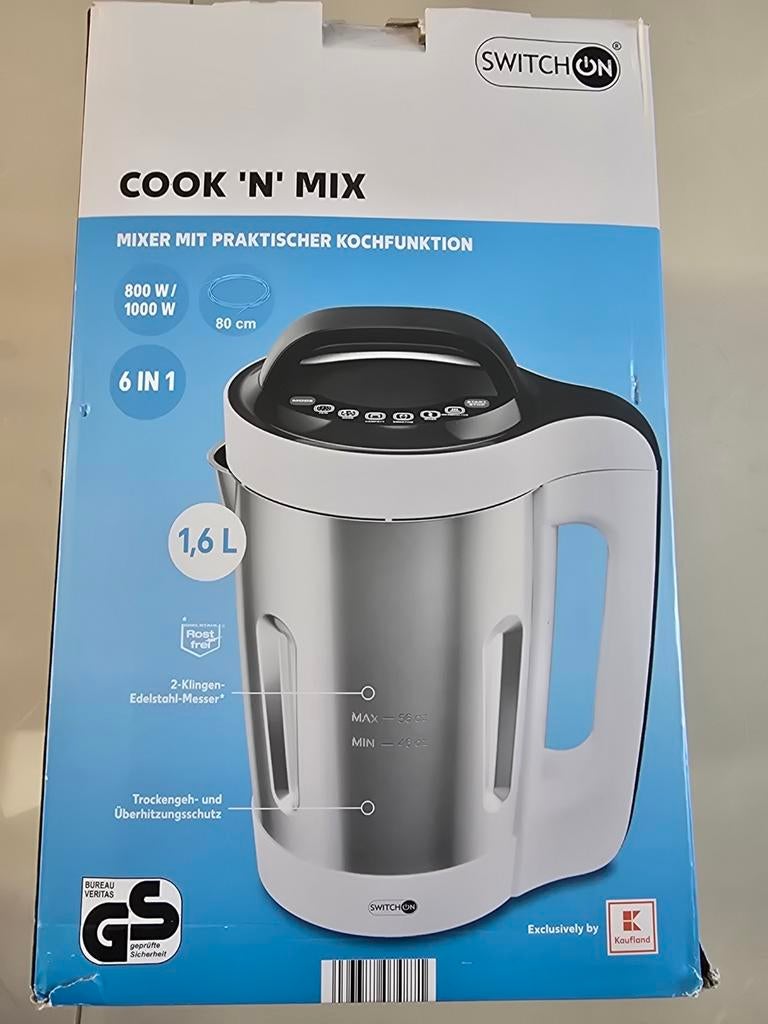 Kook en mix machine, Ophalen, 3 snelheden of meer