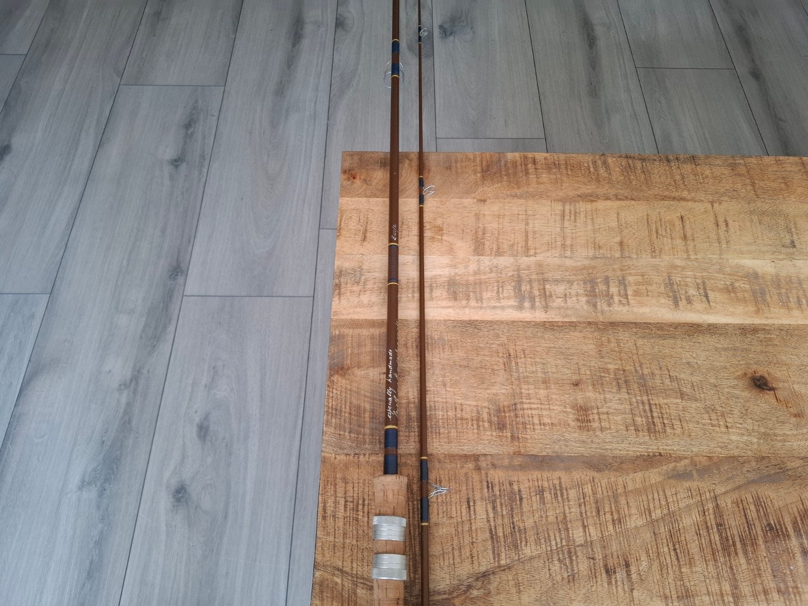 Te koop aangeboden penhengel snoekbaars - karper zelfbouw, Watersport en Boten, Hengelsport | Algemeen, Ophalen of Verzenden, Werphengel