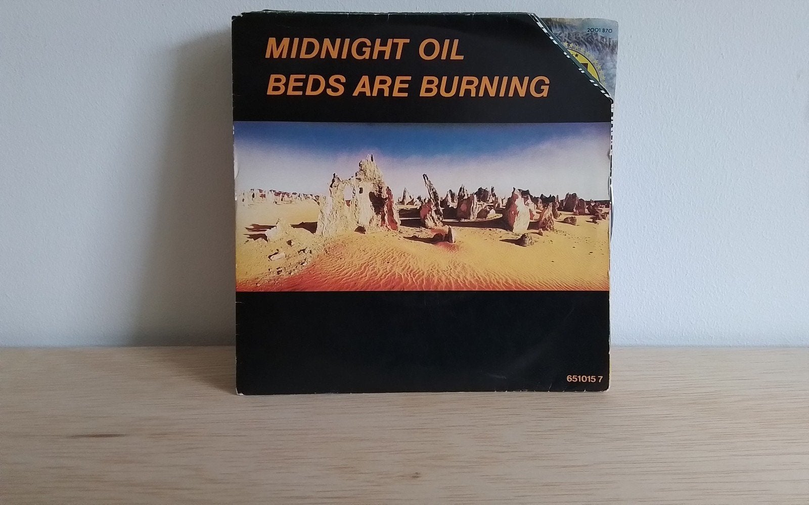 Midnight Oil - beds are burning, Ophalen of Verzenden, Zo goed als nieuw, Pop