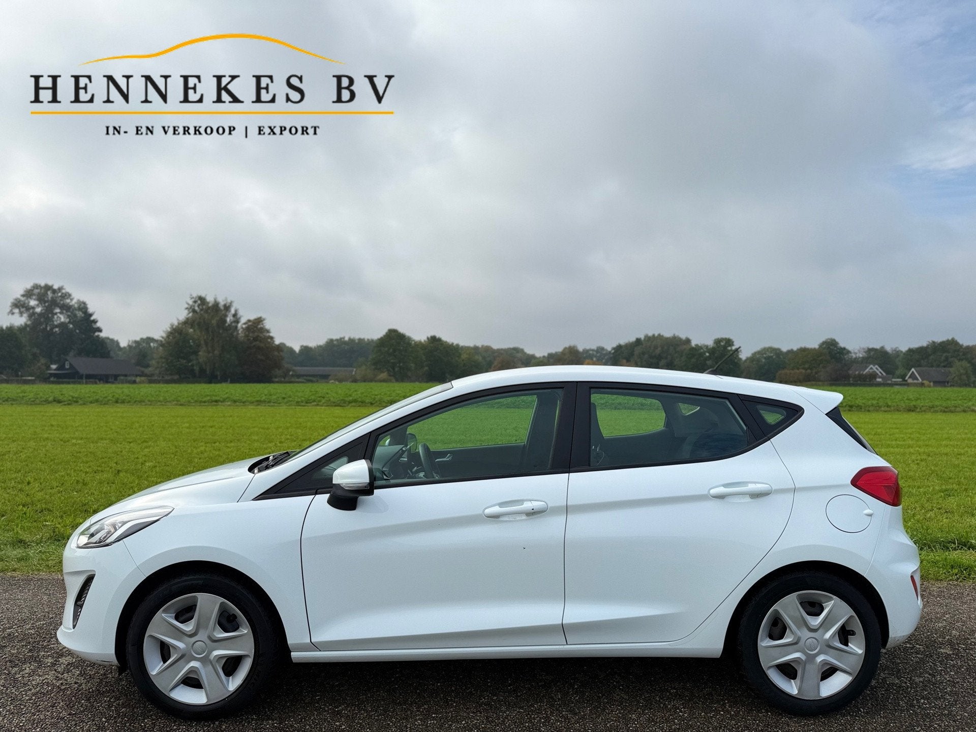 Ford Fiesta 1.1 Trend Navi / line assist / stuurwielbedienin, Auto's, Voorwielaandrijving, Stof, Wit, Origineel Nederlands