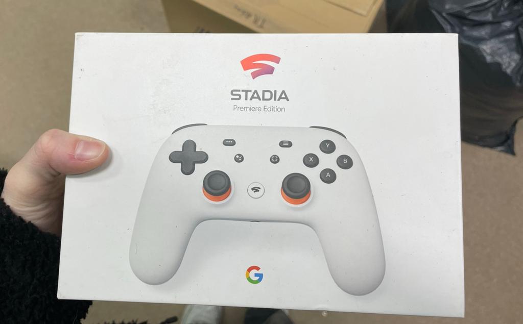 Google Stadia Controller - Premiere Edition (Wit), Spelcomputers en Games, Ophalen, Overige merken, Zo goed als nieuw