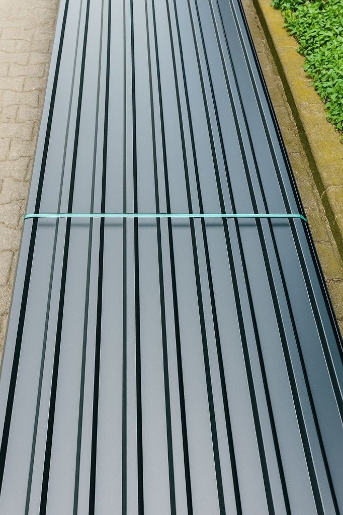 Damwandplaten ZWART | 2 / 2,5 / 3 / 4 m, Zwart, Kanaalweg west 96, Nieuw, Dkw beplating