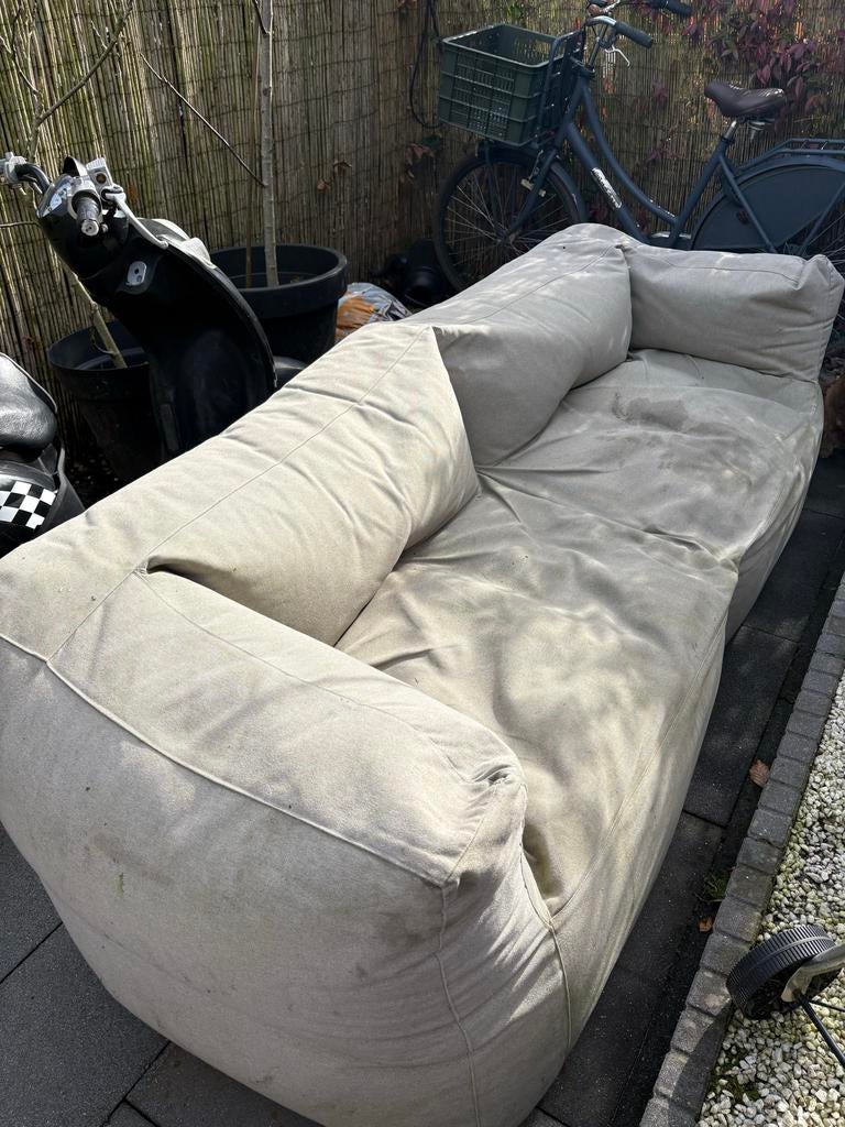 Grijze Bryck buitenbank, Ophalen, Gebruikt, Overige materialen