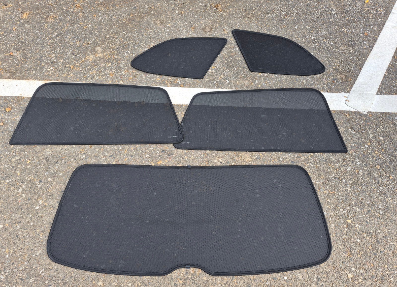 privacy shades / zonneschermen Vw golf 5 of 6 variant, Ophalen of Verzenden, Gebruikt, Volkswagen