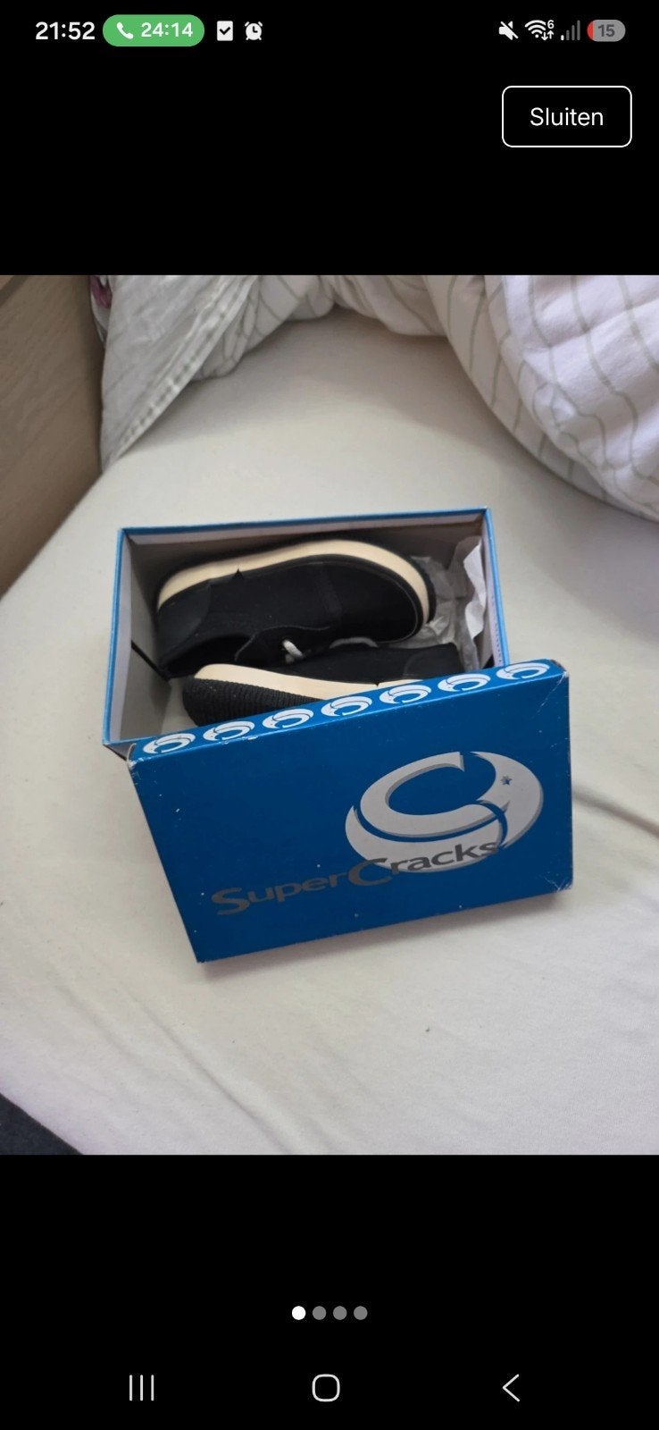 Waterschoenen voor zwemmen en zwemles - Maat 21, Verzenden, Jongen of Meisje, Schoenen, Zo goed als nieuw