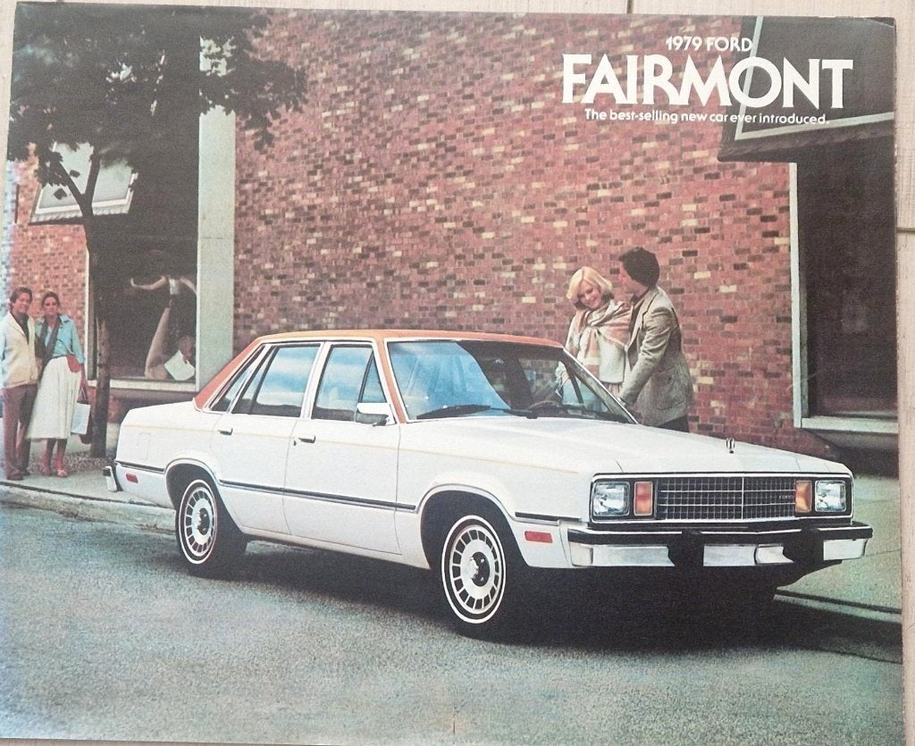 Ford Fairmont brochure 1979 Engelstalig, Verzenden, Gelezen, Ford