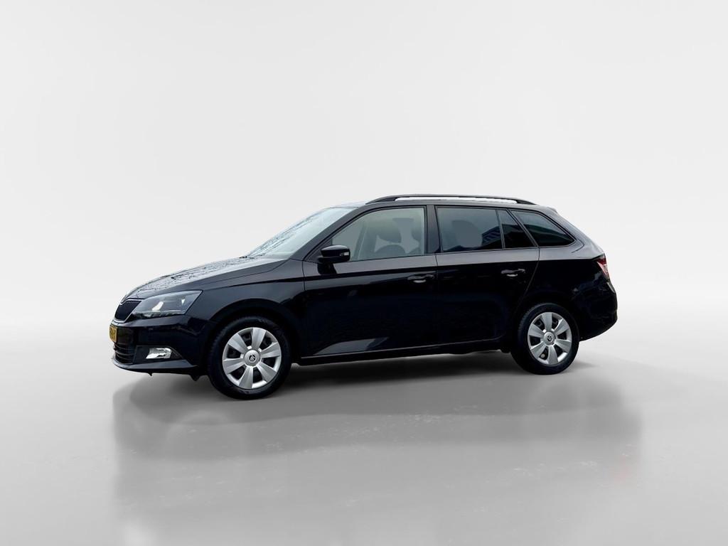 Skoda Fabia Combi 1.2 TSI First Edition Ambition, Auto's, Skoda, Stof, 4 cilinders, Zwart, Origineel Nederlands