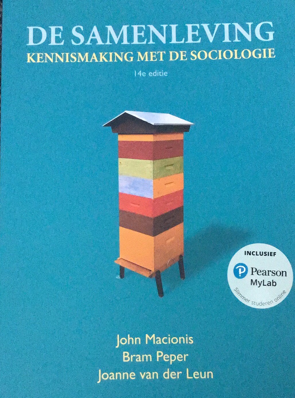 De Samenleving Kennismaking met de sociologie- 14e editie, Ophalen of Verzenden, Zo goed als nieuw, Overige niveaus, Nederlands