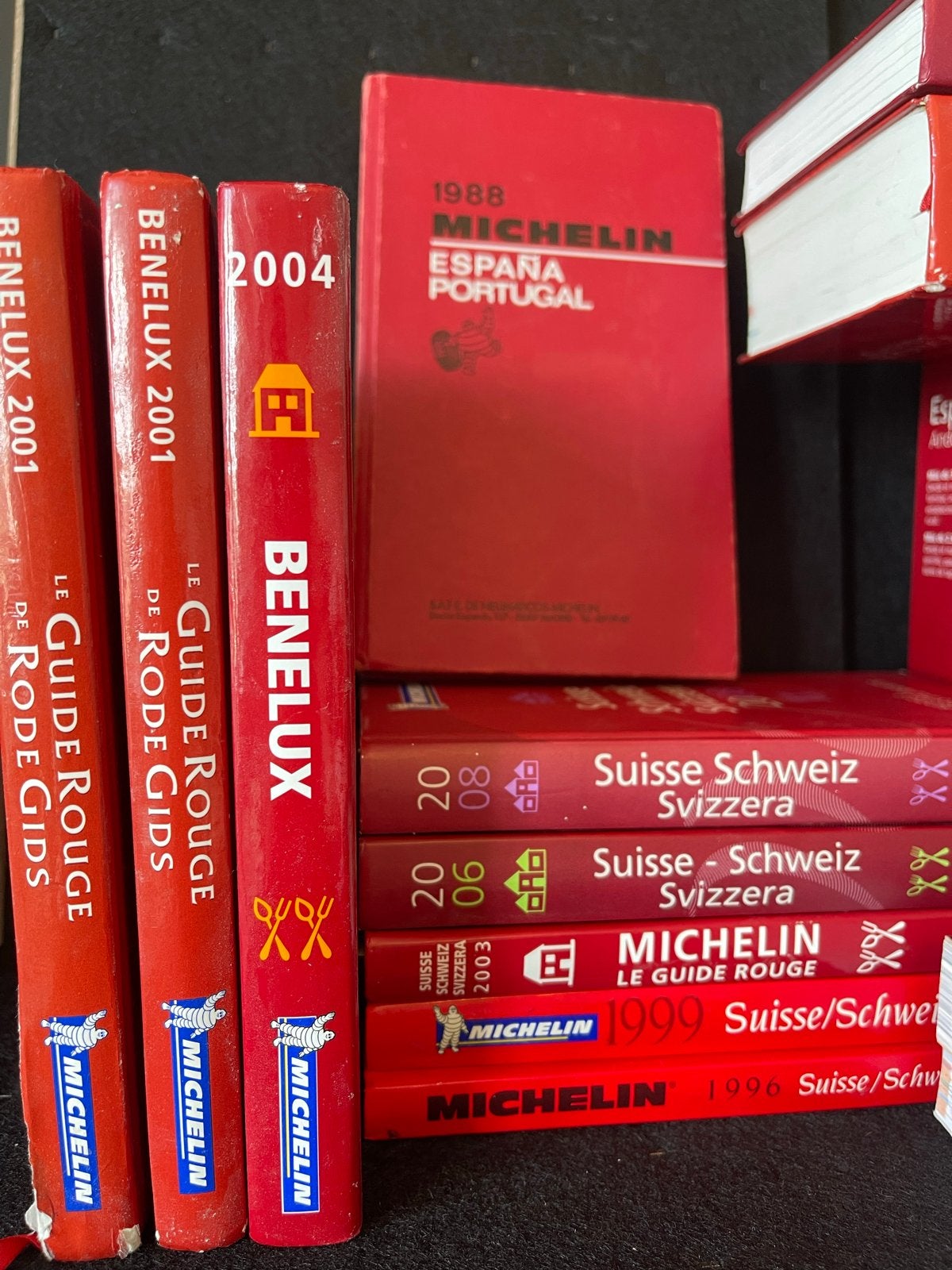 Diverse Michelin Gidsen: Reisgidsen & Restaurantgidsen, Gelezen, Michelin, Ophalen of Verzenden, Reisgids of -boek
