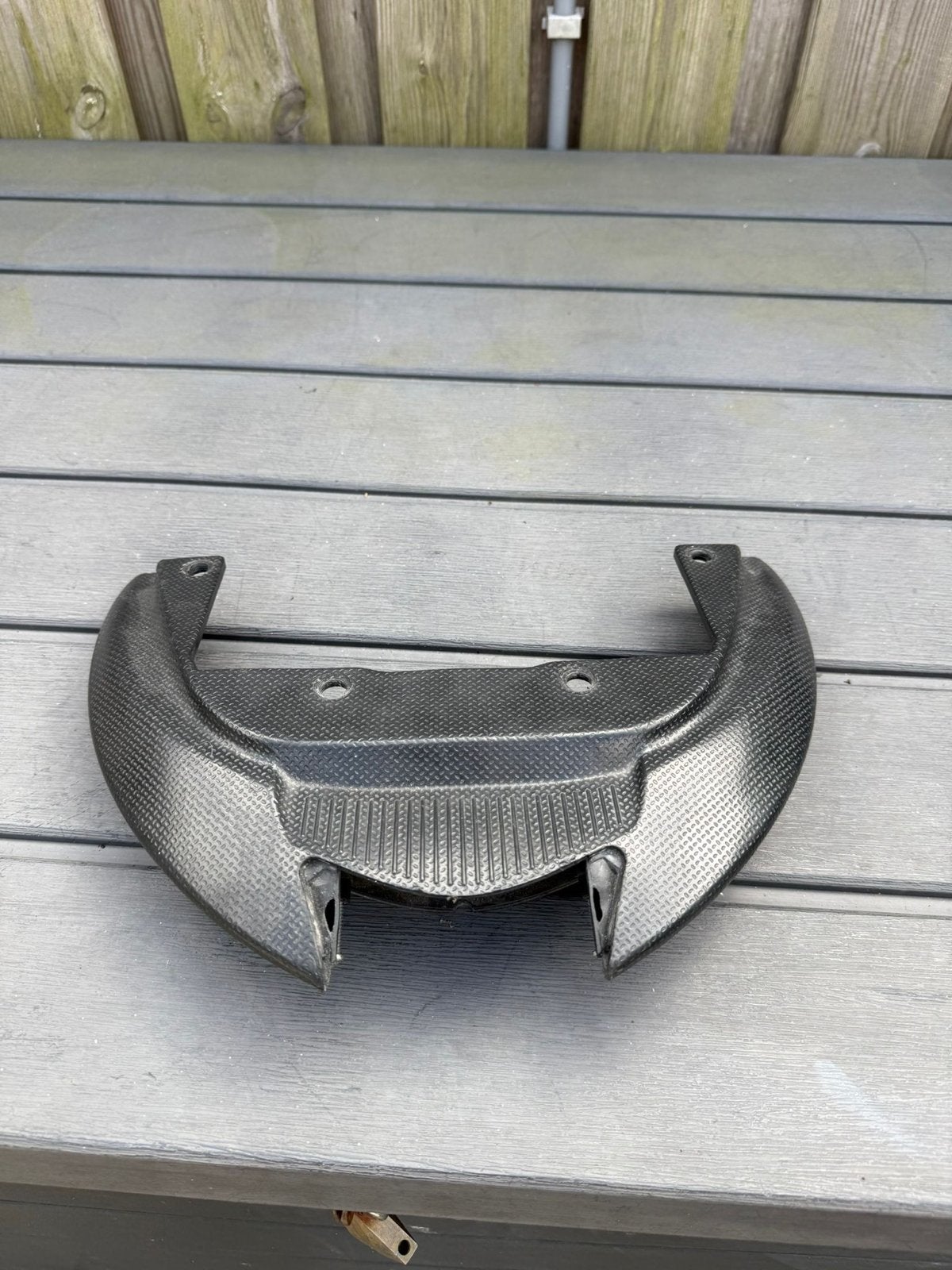 Carbon look achterspoiler Piaggio zip, Ophalen of Verzenden, Gebruikt, Piaggio