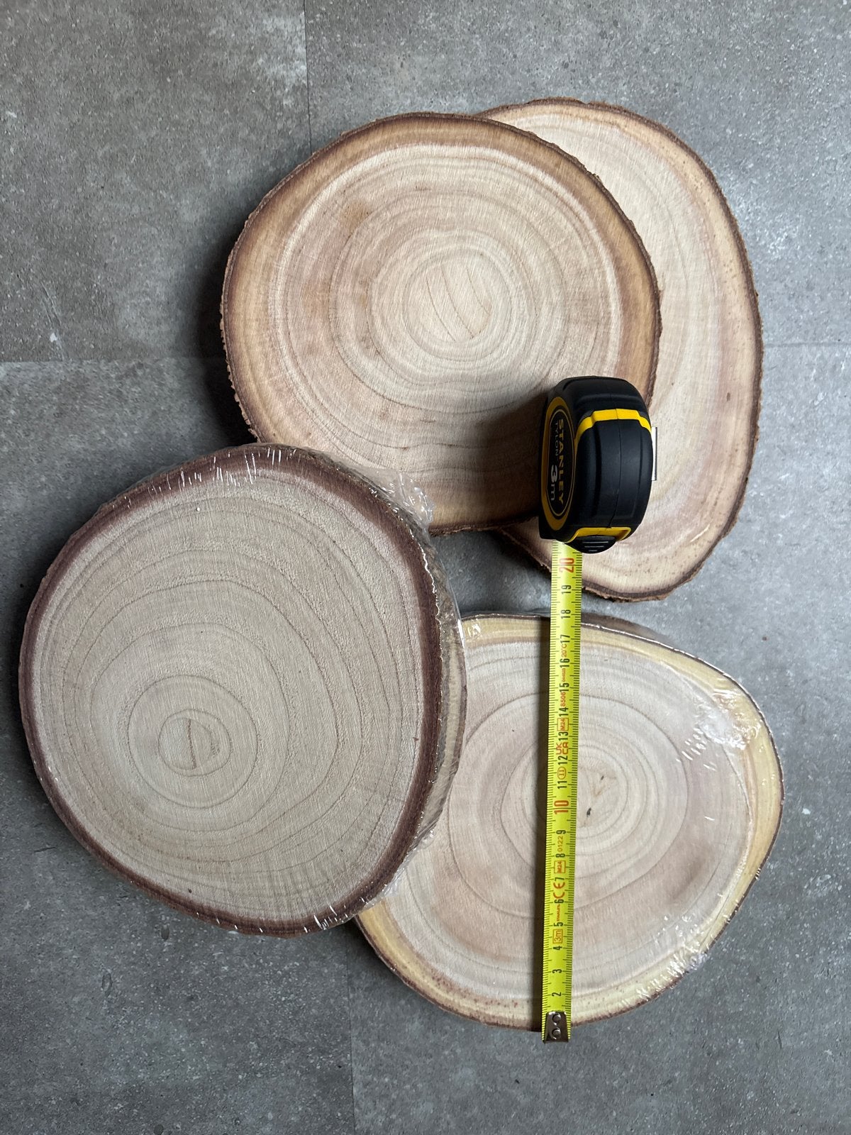 Boomstammen (6) voor (tafel) decoratie of knutselen, Ophalen, Hout, Nieuw, Landelijk