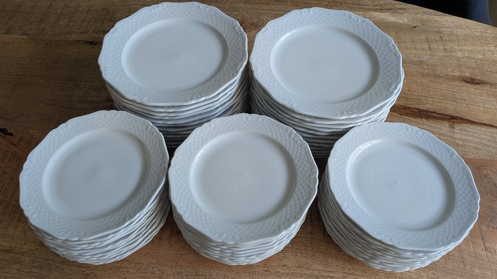Grote partij Eschenbach dinerborden en ontbijtborden, Huis en Inrichting, Keuken | Servies, Gebruikt, Bord(en), Overige stijlen