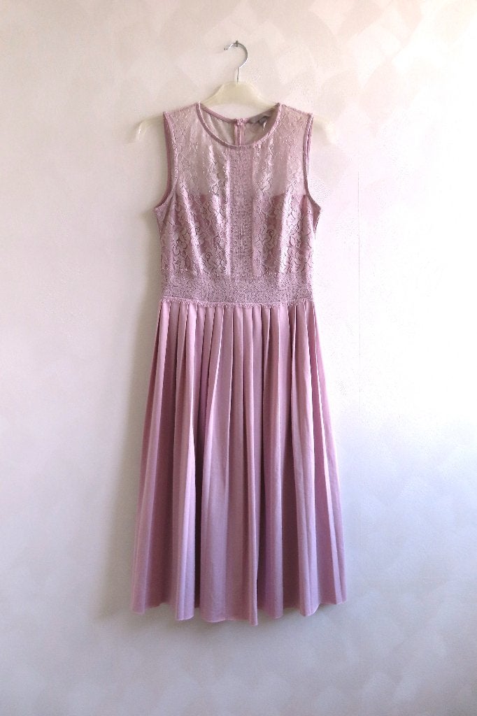 Jurk Roze H&M mt S (4820), H&M, Ophalen of Verzenden, Zo goed als nieuw, Roze