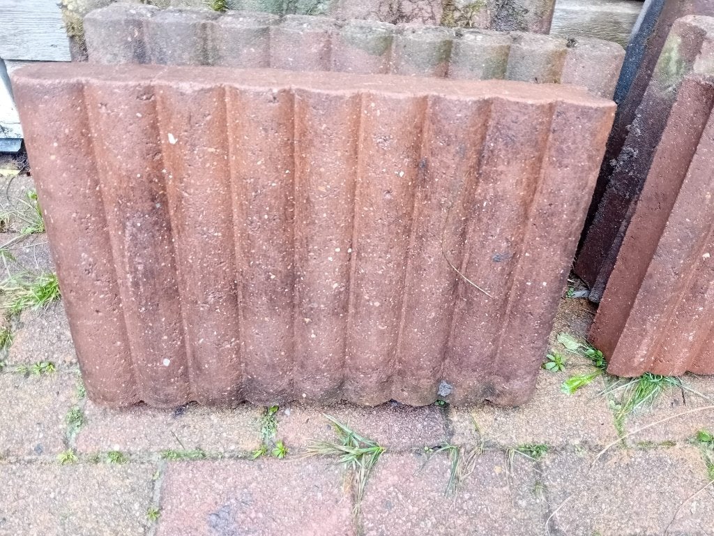 Pallisadebanden Rondo, Tuin en Terras, Bielzen en Borders, Ophalen, Gebruikt, 25 tot 50 cm, Beton