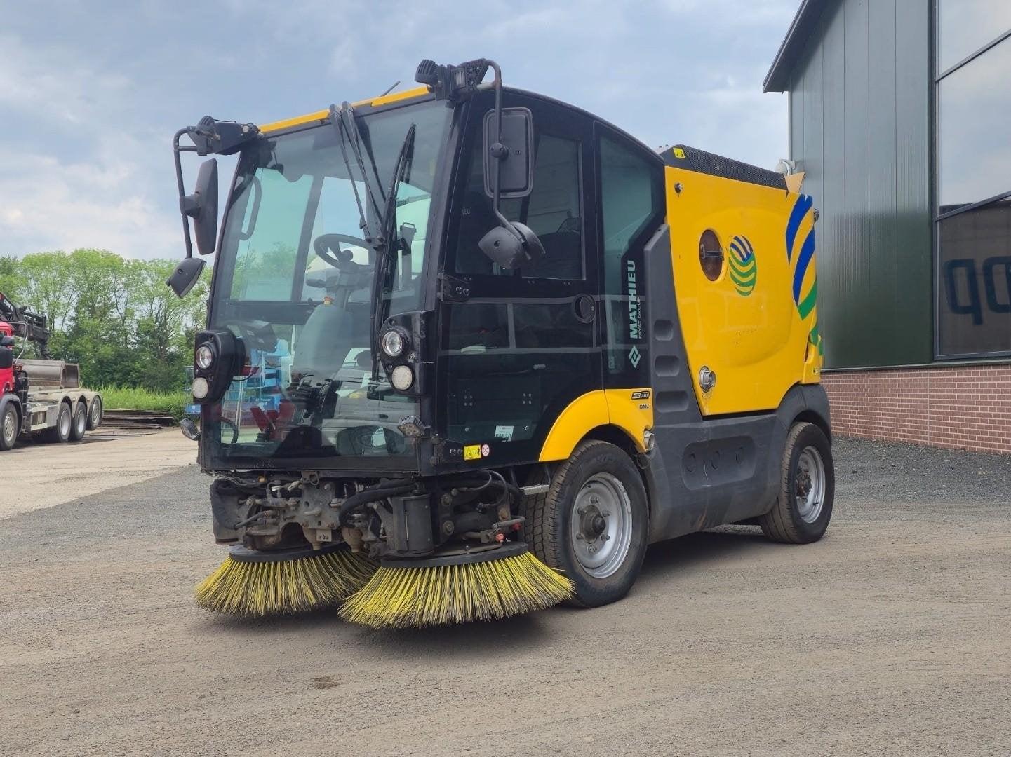 Mathieu MC210 VEEGMACHINE! EX gemeente! DK1226