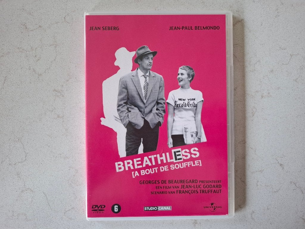 Breathless (A Bout de Souffle) DVD - Jean-Luc Godard, 1960 tot 1980, Nederlands, Drama, Ophalen of Verzenden