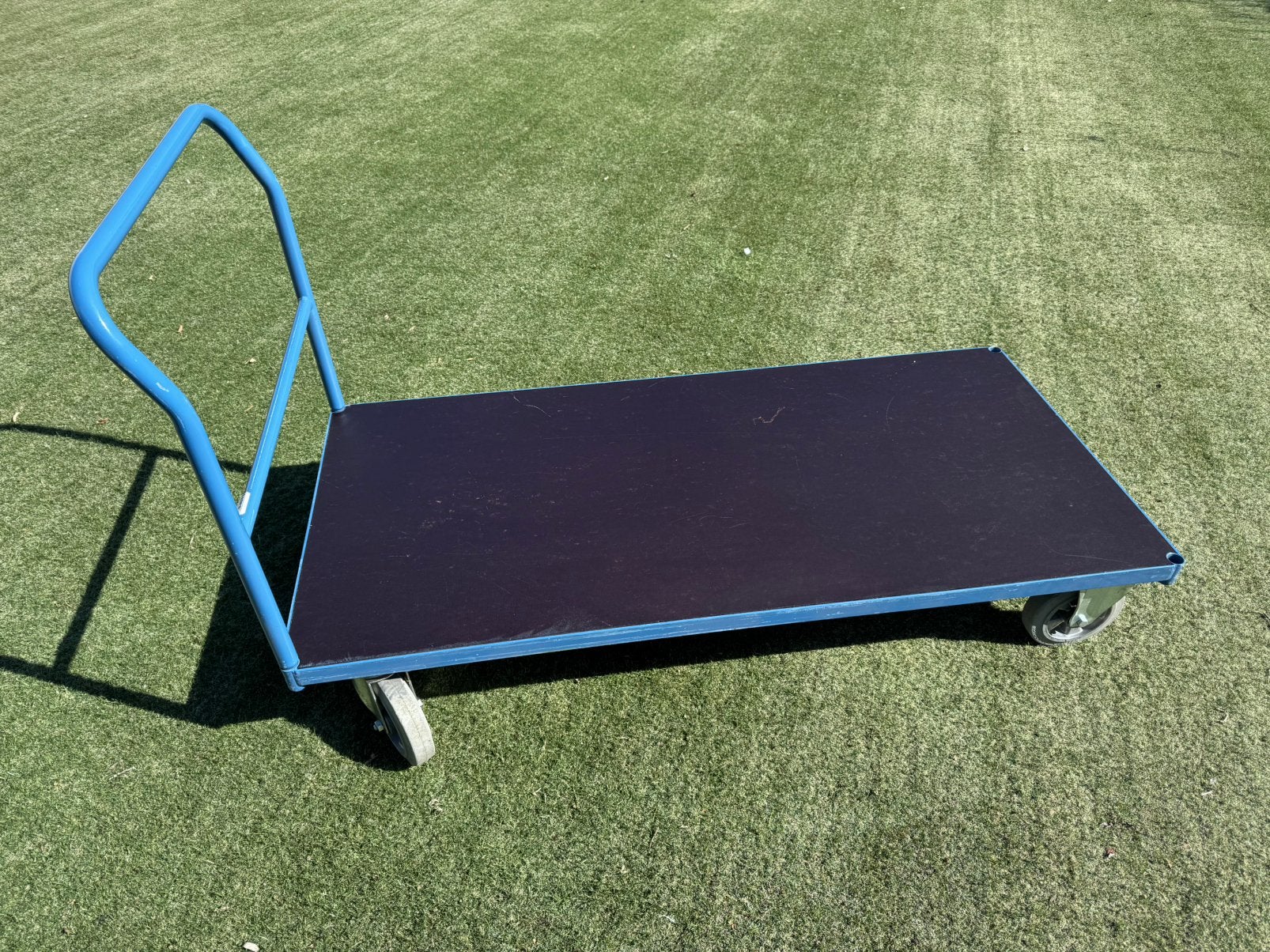Fetra duwbeugelwagen / transportkar / plateauwagen, 100 liter of meer, Ophalen, Zo goed als nieuw, Transportkar
