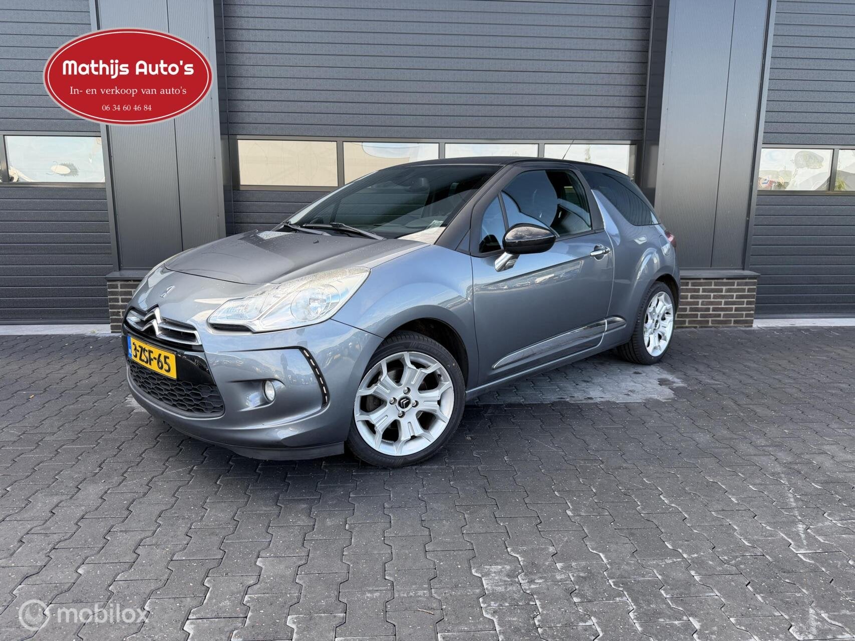 Citroen DS3 1.6 So Chic CarPlay Climate! Nette auto! Nieuwe, Voorwielaandrijving, Euro 5, 40 €/maand, 4 cilinders