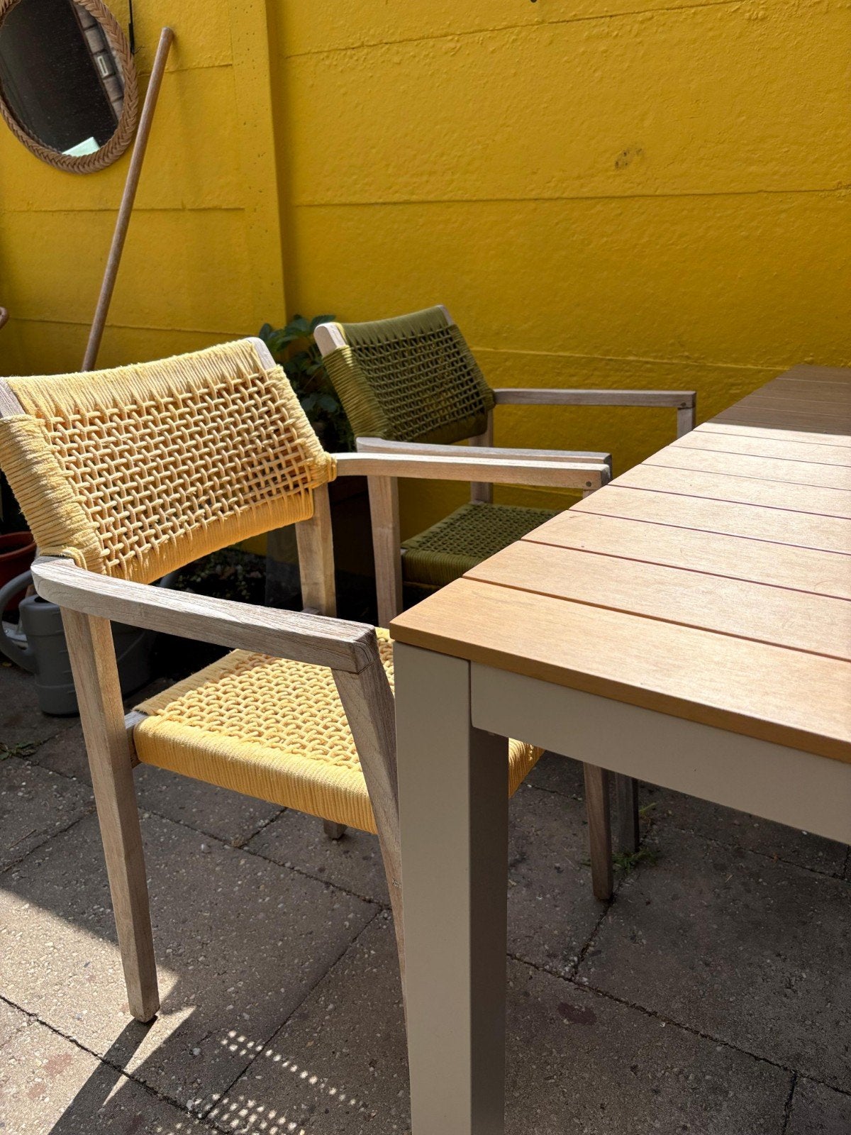 Tuinstoelen/Terrasstoelen, Tuin en Terras, Tuinstoelen, Ophalen, Gebruikt, Hout