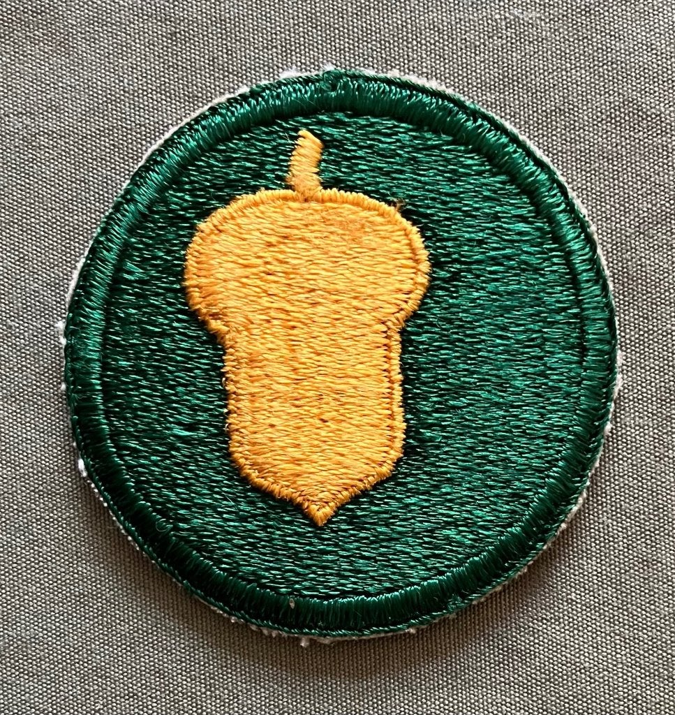 US WW2 Shoulder Patch - 87th Infantry Division ETO, Ophalen of Verzenden, Landmacht, Amerika, Embleem of Badge
