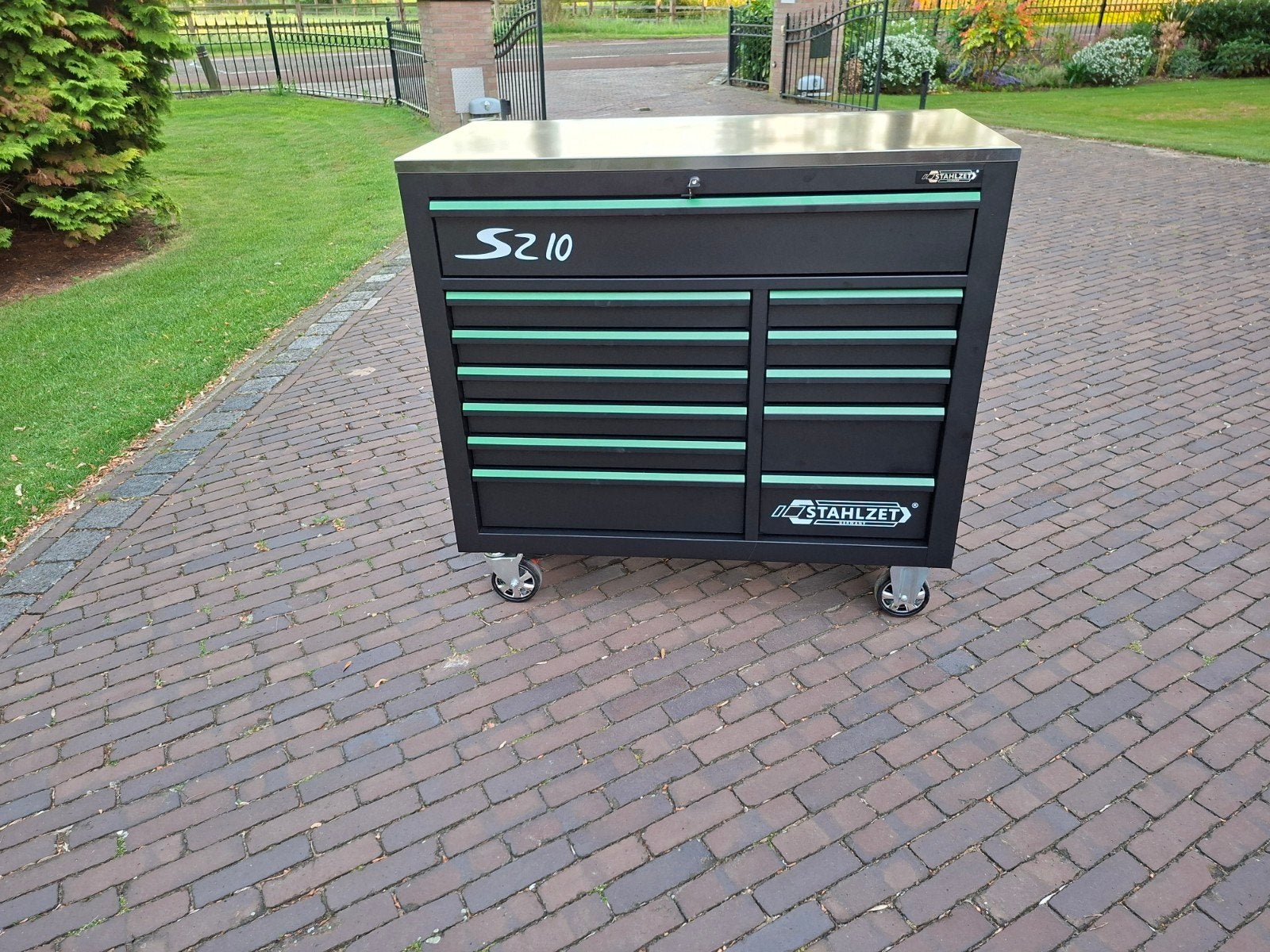 Stahlzet gereedschapswagen overcompleet, Auto diversen, Autogereedschap, Ophalen, Zo goed als nieuw