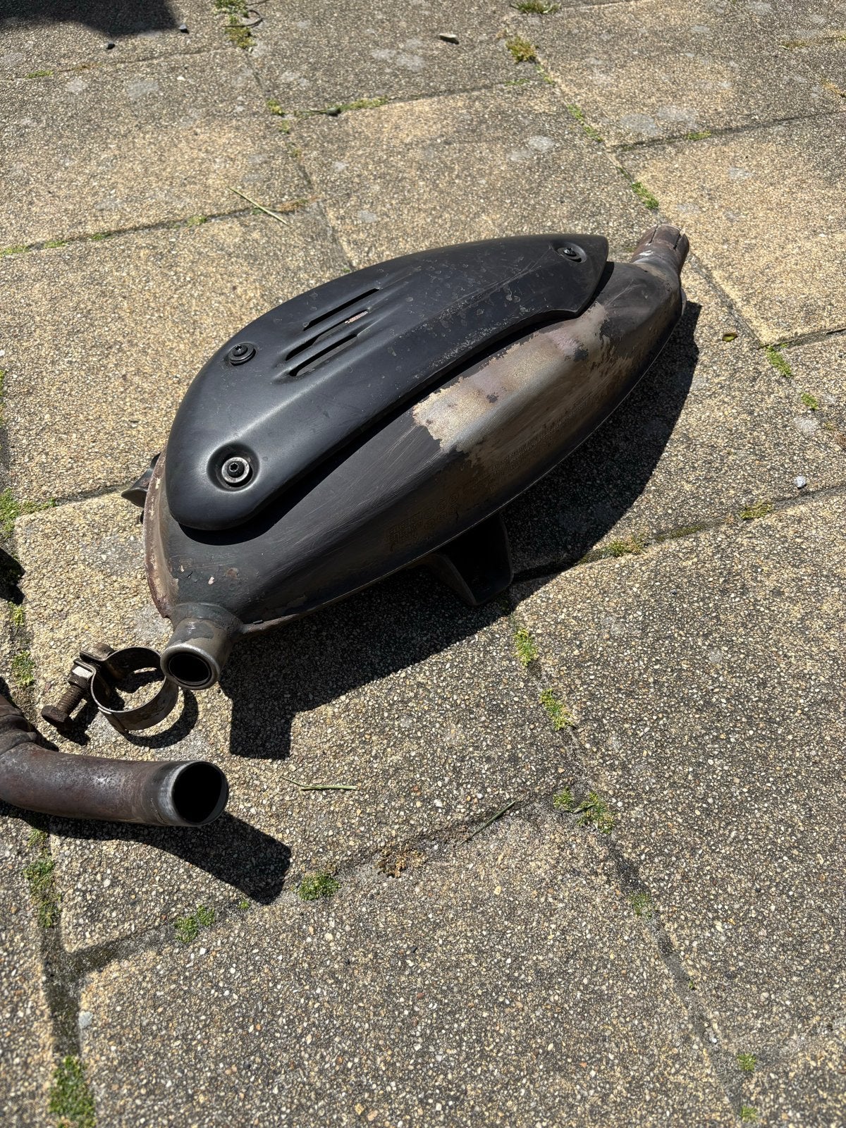 Originele Uitlaat Vespa GTS 300 (2023) - Gebruikt, Ophalen, Gebruikt, Uitlaat, Vespa