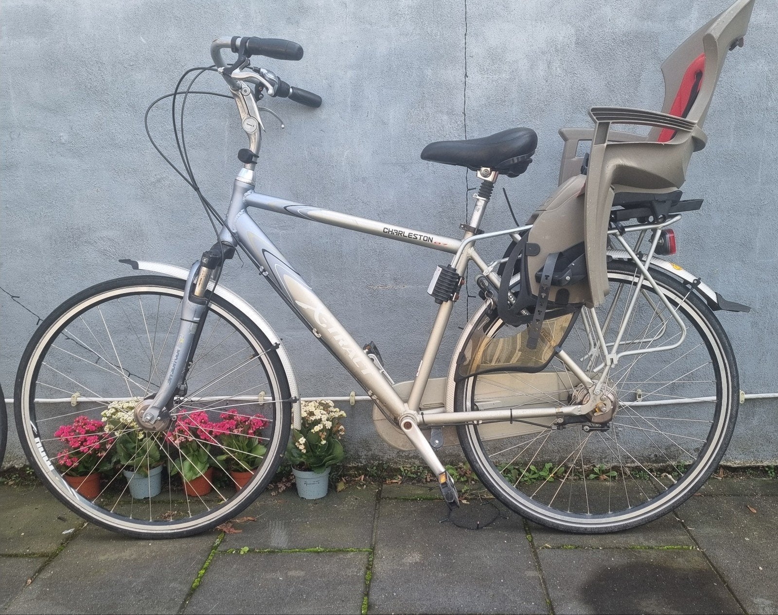 Mooie Giant fiets met kinderstoel, Ophalen of Verzenden, Gebruikt, Giant, Versnellingen