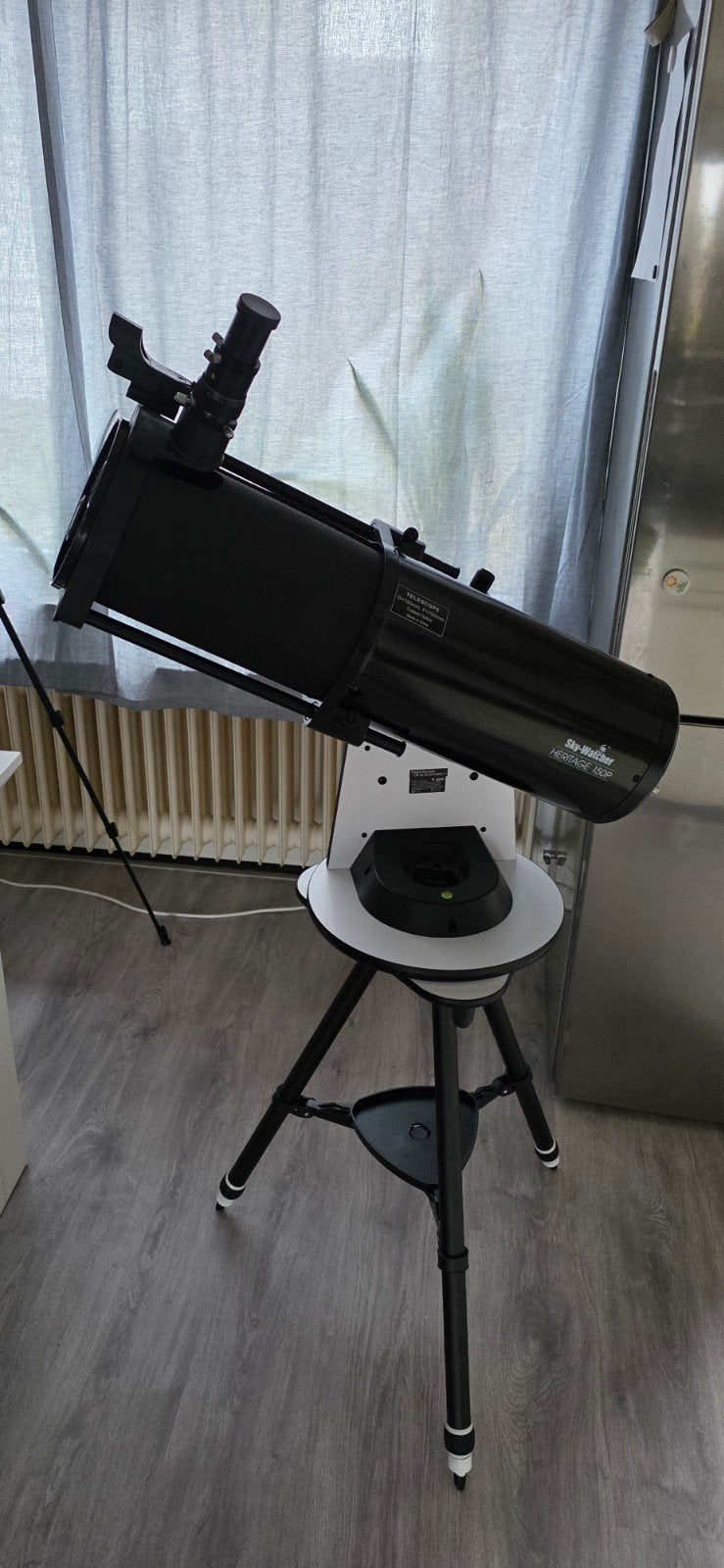 Sky-Watcher Heritage 150P GoTo FlexTube Dobson Telescoop, 80 tot 200 mm, Met statief, Zo goed als nieuw, Spiegeltelescoop (reflector)