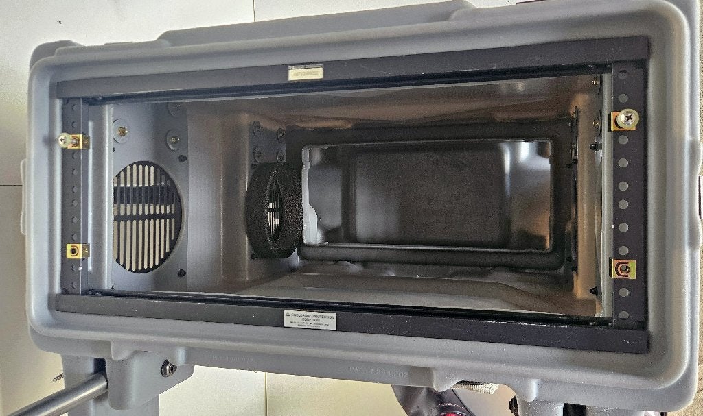 HP Mobiel 19 Inch Rack rolkoffer voor veldwerk, Ophalen, Gebruikt