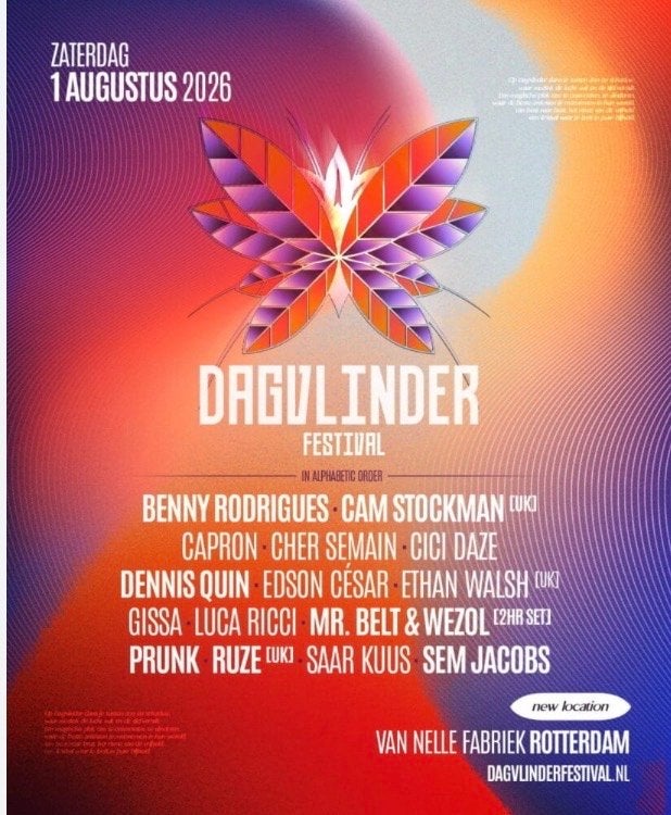 Dagvlinder Festival 1 augustus 2026, Tickets en Kaartjes, Twee personen