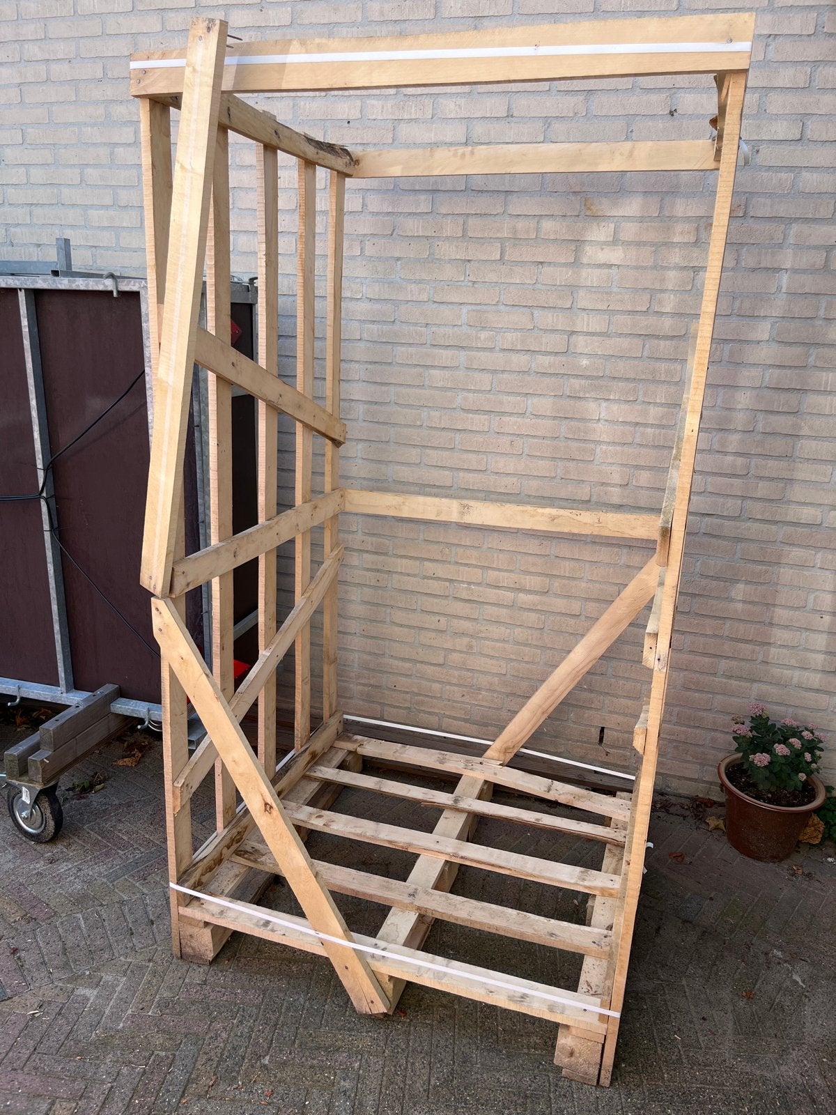 Gratis Pallet / brandhout krat, Minder dan 3 m³, Ophalen, Overige houtsoorten