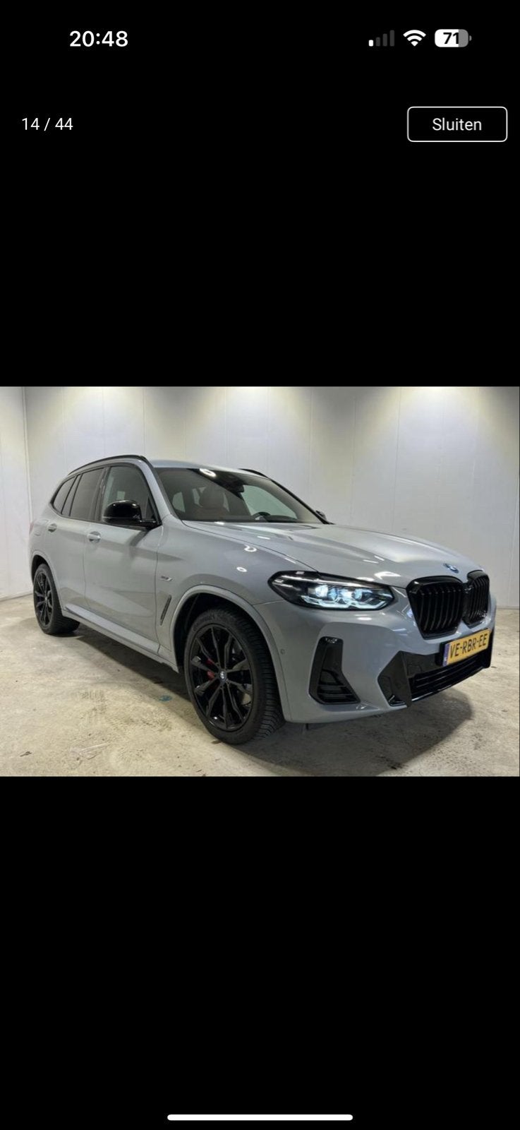 BMW X3 Xdrive30e 292pk Aut 2022 Grijs, Auto's, 1998 cc, Euro 6, 48 km/l, 2000 kg