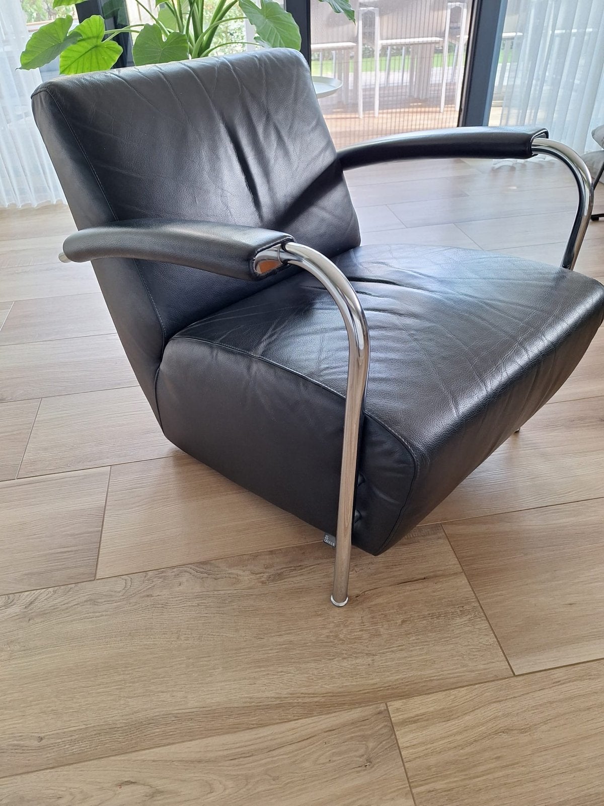 Leolux scylla, Ophalen, Gebruikt, Leer, 75 tot 100 cm