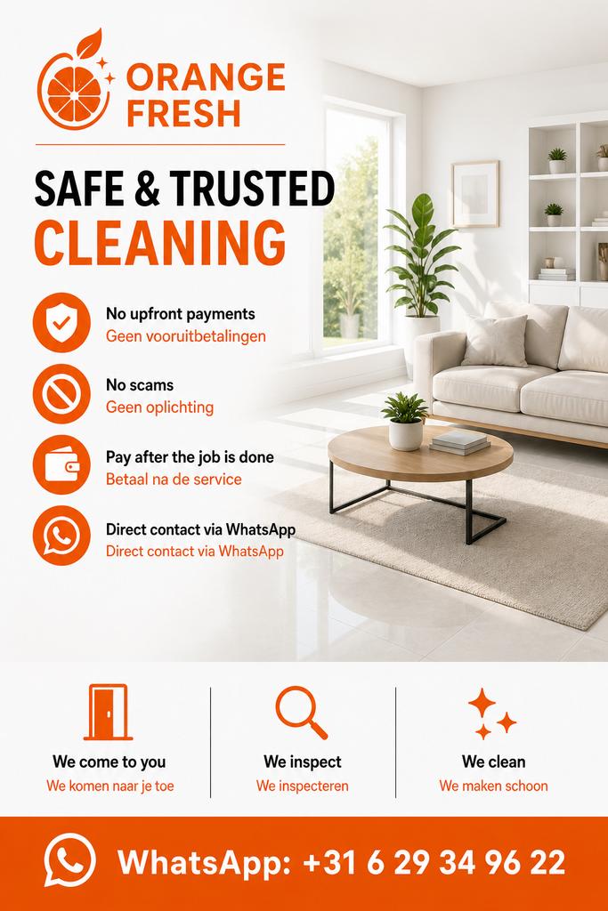 40€ Houses Home cleaning Rotterdam, Ophalen of Verzenden, Zo goed als nieuw