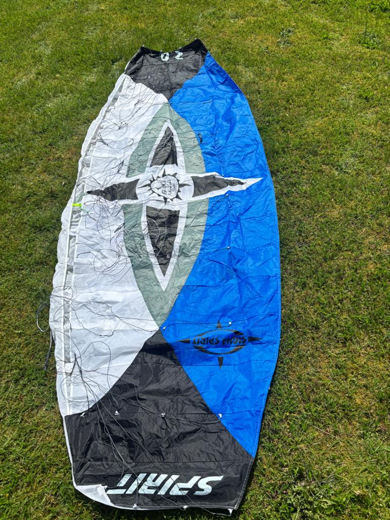 matrasvlieger Spirit 3.0 Powerkite, Gebruikt, Geen board, Ophalen of Verzenden, Kite