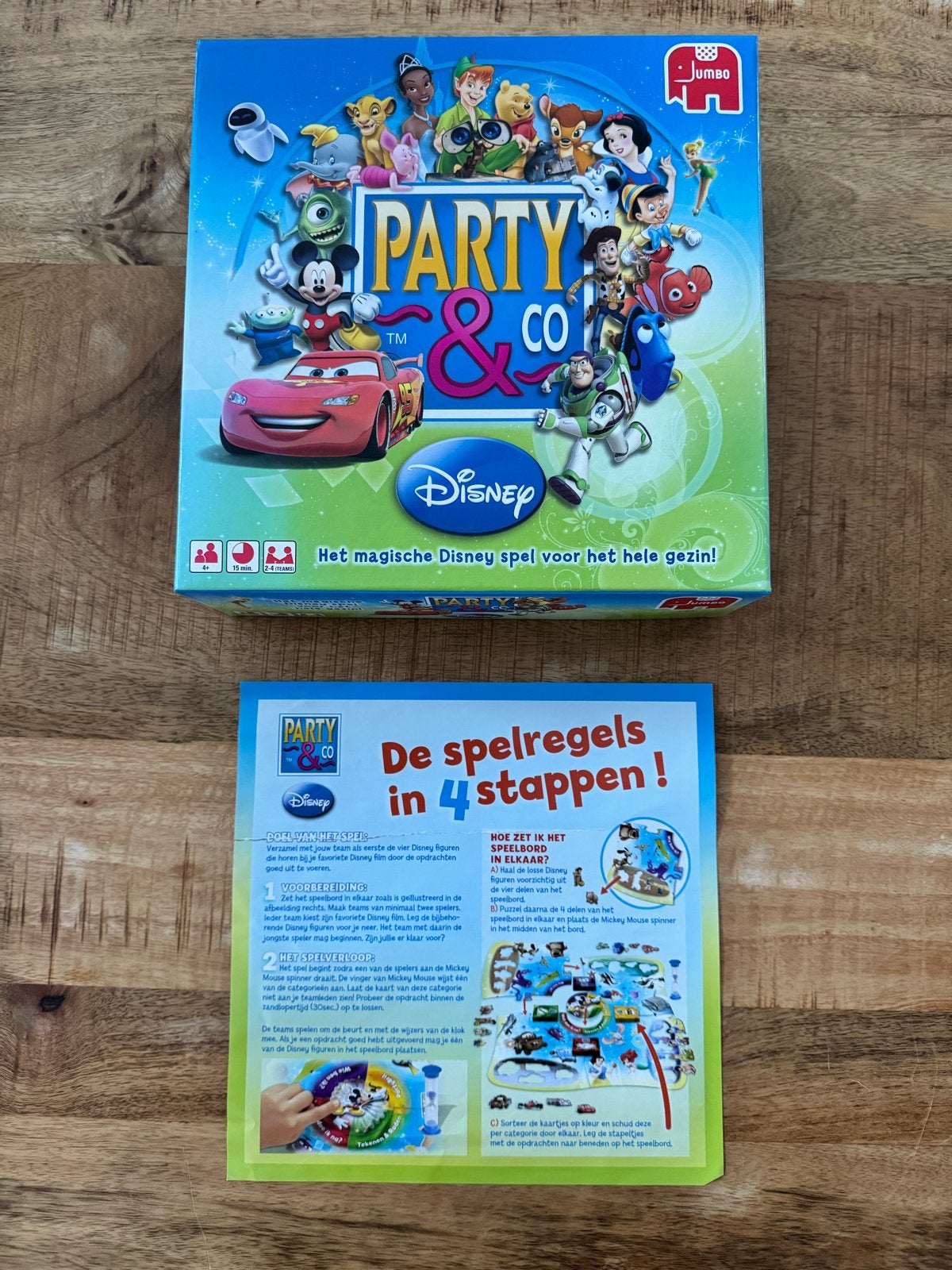 Jumbo Party & Co Disney Bordspel - Compleet Gezinsspel, Een of twee spelers, Ophalen of Verzenden, Zo goed als nieuw