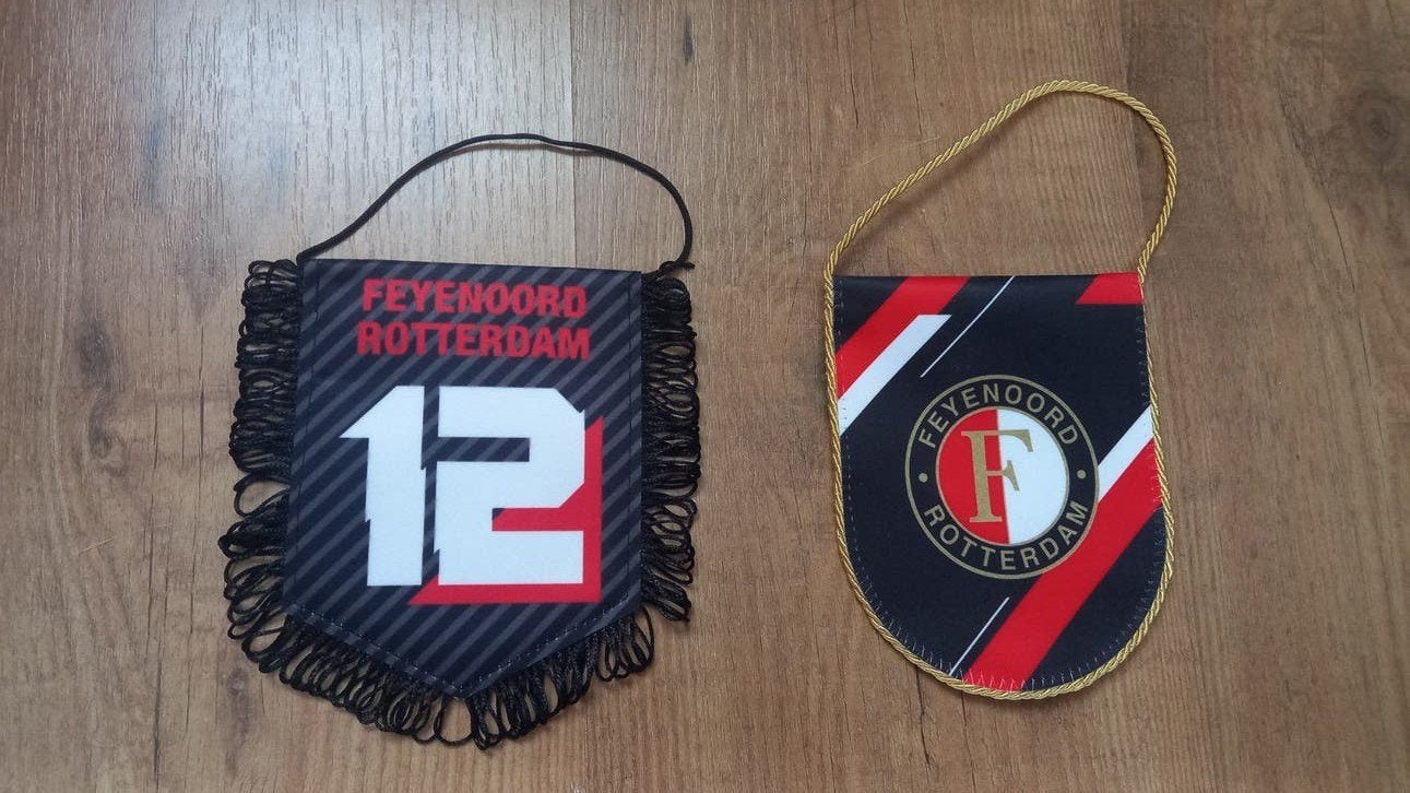 Feyenoord vaantjes, Ophalen of Verzenden, Zo goed als nieuw, Feyenoord