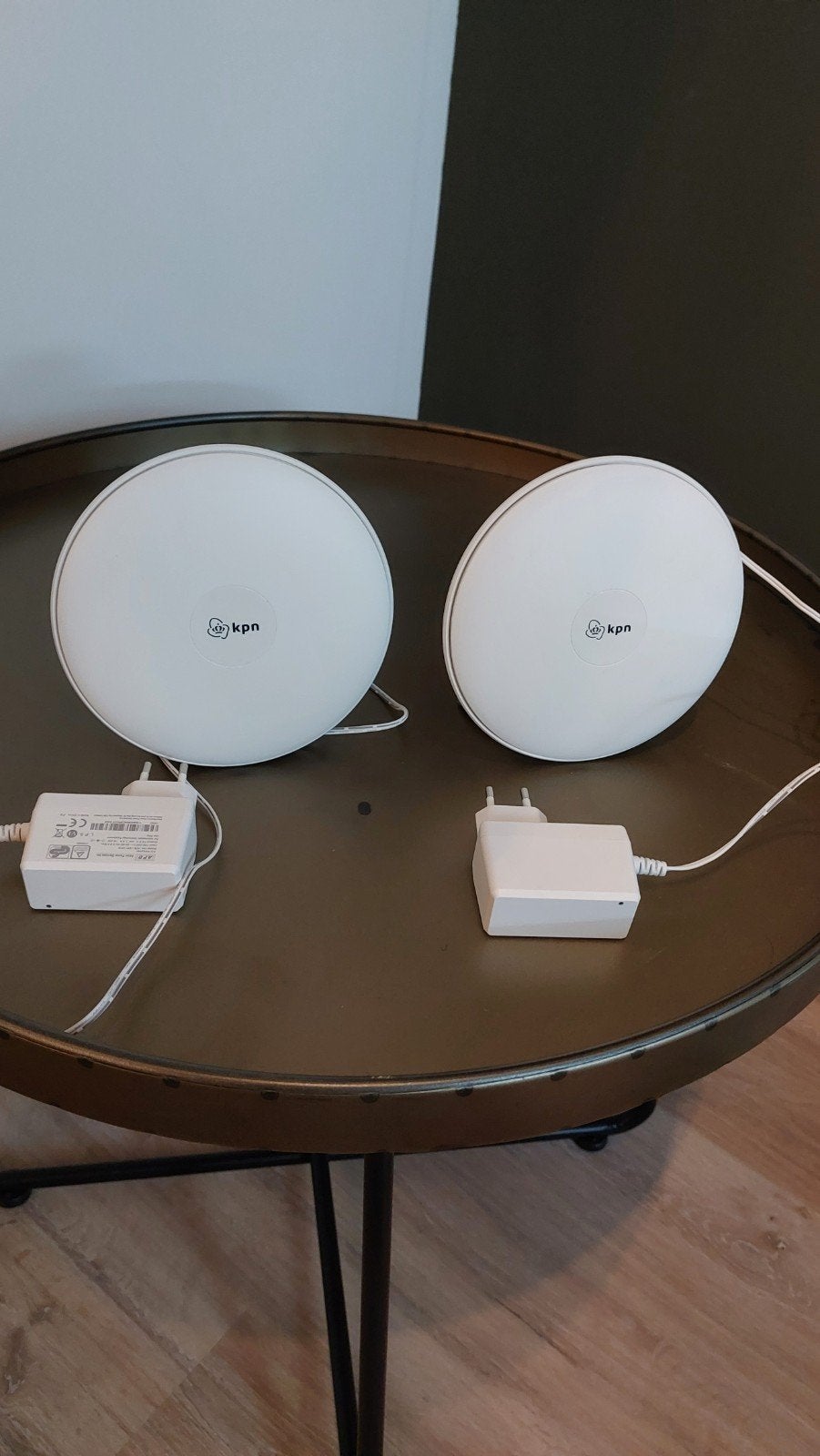 KPN superwifi punten 2 stuks, Computers en Software, WiFi-versterkers, Ophalen of Verzenden, Zo goed als nieuw, Kpn Superwifi