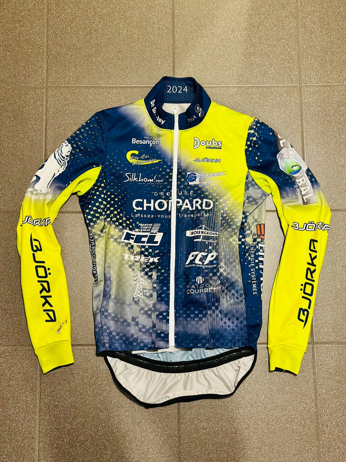 Wielrenkleding wielrenjasje gaba fietsjas maat S Björka, S, Heren, Ophalen of Verzenden, Zo goed als nieuw