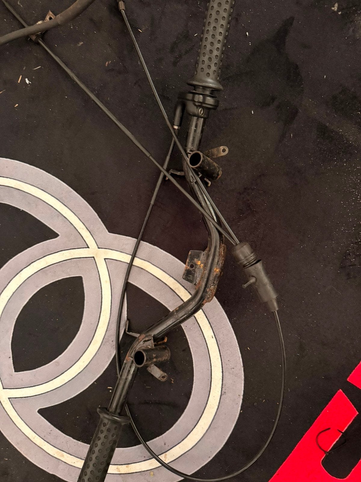 Gilera Runner 50cc stuur met gaskabel, Ophalen of Verzenden, Gebruikt