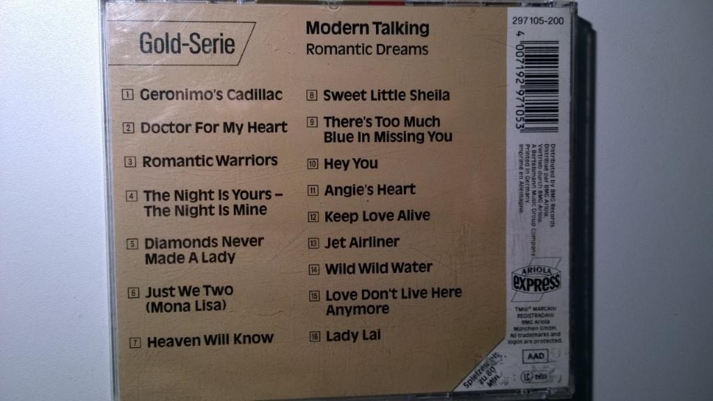 Modern Talking - Romantic Dreams, Ophalen of Verzenden, Zo goed als nieuw