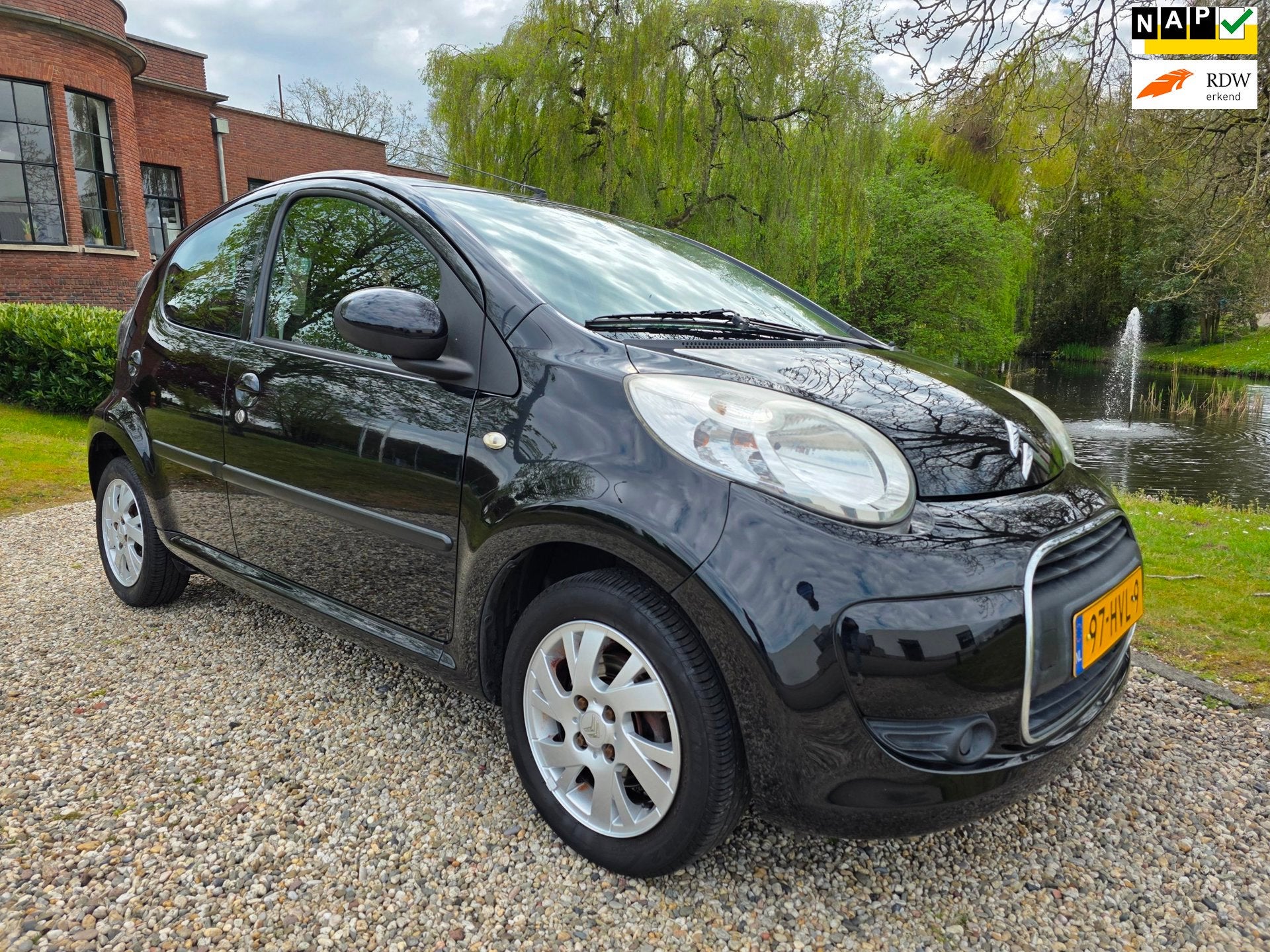 Citroen C1 1.0-12V AUTOMAAT/airco *apk:03-2027*, Auto's, Gebruikt, 4 stoelen, C1, Origineel Nederlands