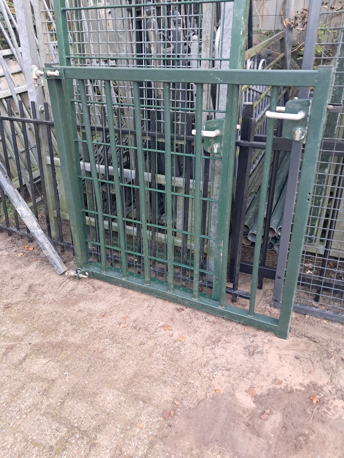 spijlen poortje, Ophalen, IJzer