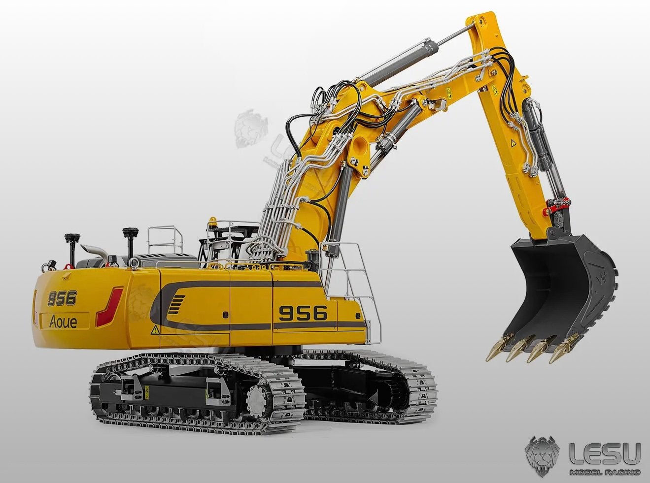 Liebherr R956 Lesu RC 1/14 BouwKit of RTT, Hobby en Vrije tijd, Ophalen of Verzenden, Nieuw, Schaal 1:14, Auto offroad