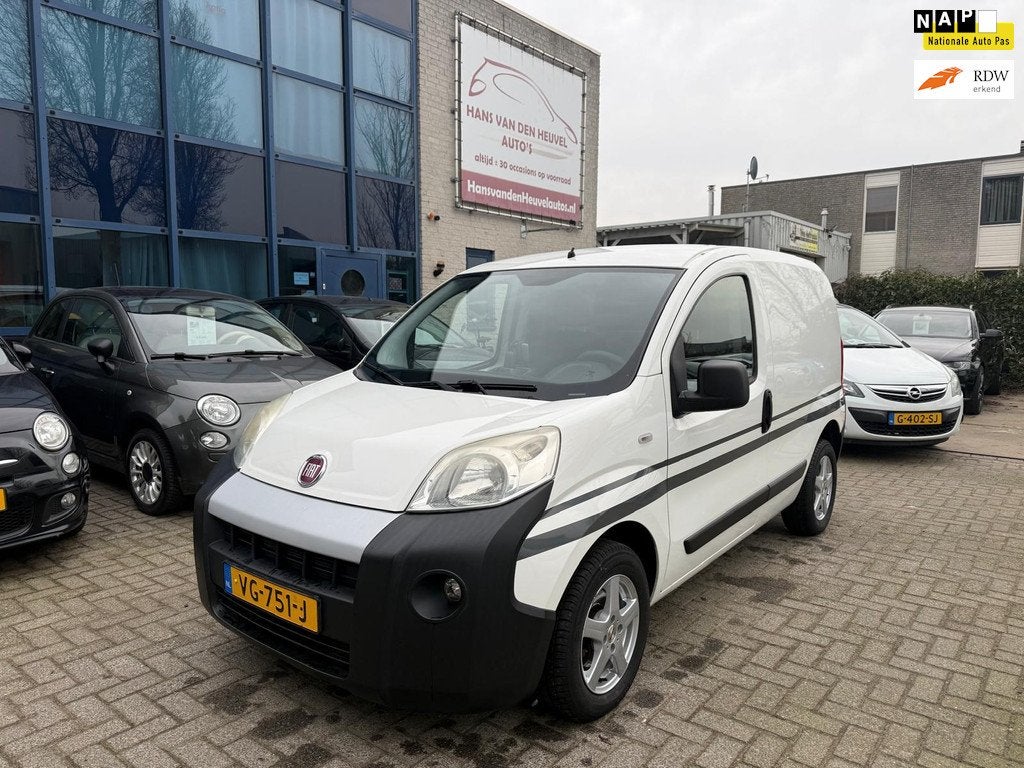 Fiat Fiorino 1.3 MJ SX BTW, Airco, APK 01/27, TREKHAAK, Auto's, Bestelauto's, Voorwielaandrijving, Euro 5, Gebruikt, 4 cilinders