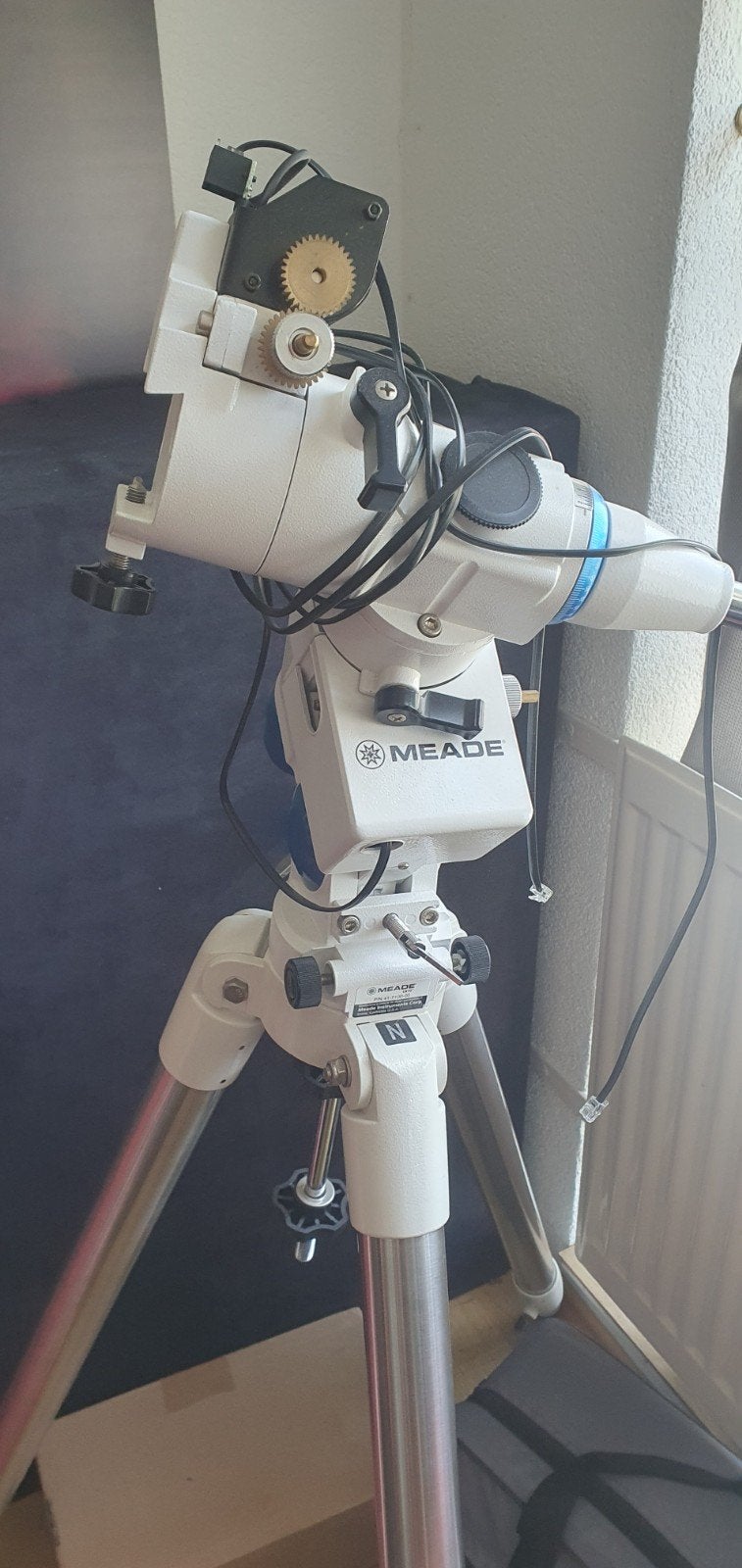 Meade LX-70 telescoop statief, Audio, Tv en Foto, Optische apparatuur | Telescopen, Ophalen, Minder dan 80 mm, Lenzentelescoop (refractor)