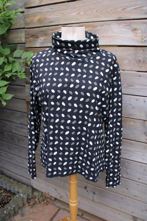 Tuniek zwart/ wit/ kaki Mi Piace mt XXL travel vaste prijs, Mi Piace, Zwart, Maat 46/48 (XL) of groter, Ophalen of Verzenden