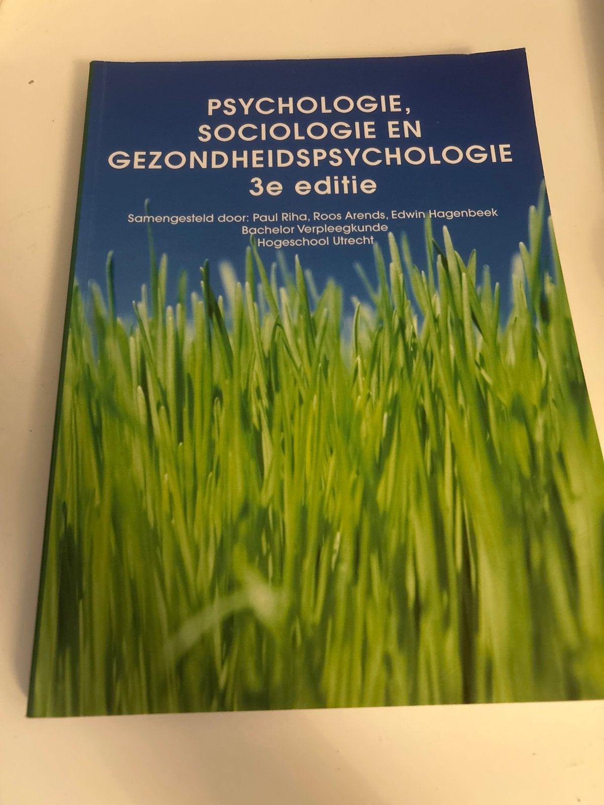Psychologie, Sociologie en Gezondheidspsychologie 3e ed., Ophalen of Verzenden, Gamma, Zo goed als nieuw, HBO
