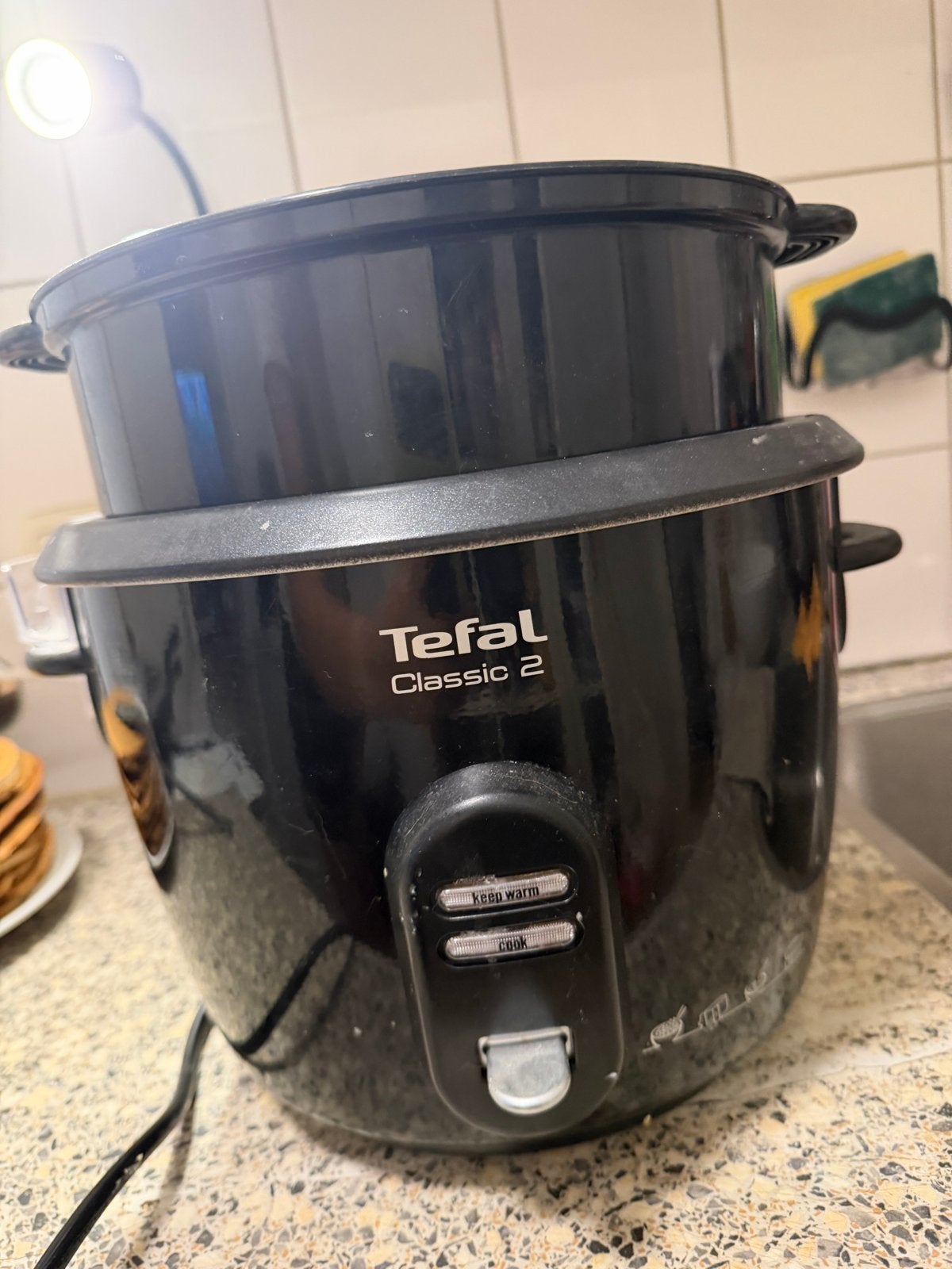 Tefal Classic 2 Rijstkoker - Gebruikt, Witgoed en Apparatuur, Ophalen of Verzenden, Gebruikt