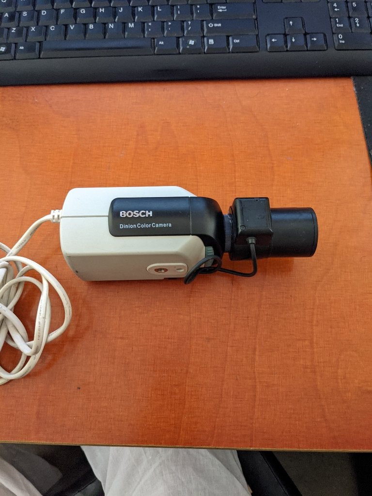 Bosch Dinion CCTV Camera with 10-40mm 1.4f Aspherical lens, Ophalen of Verzenden, Gebruikt, Overige typen, Overige Merken